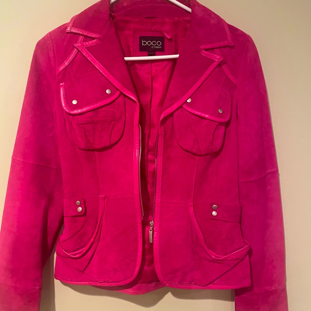 Women’s suede jacket